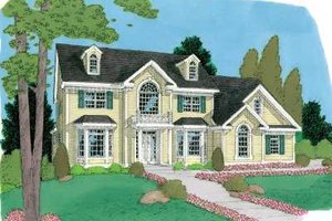 Traditional Exterior - Front Elevation Plan #75-150