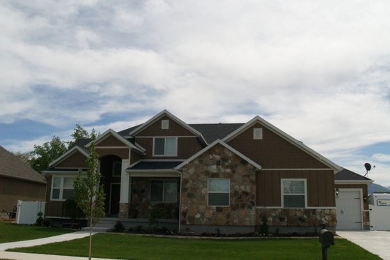 Exterior - Front Elevation 4 for Craftsman House Plan #1060-134 - 4 bed, 2.5 bath