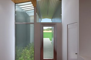 Contemporary home, entryway