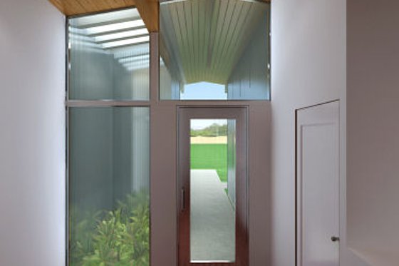 Contemporary home, entryway