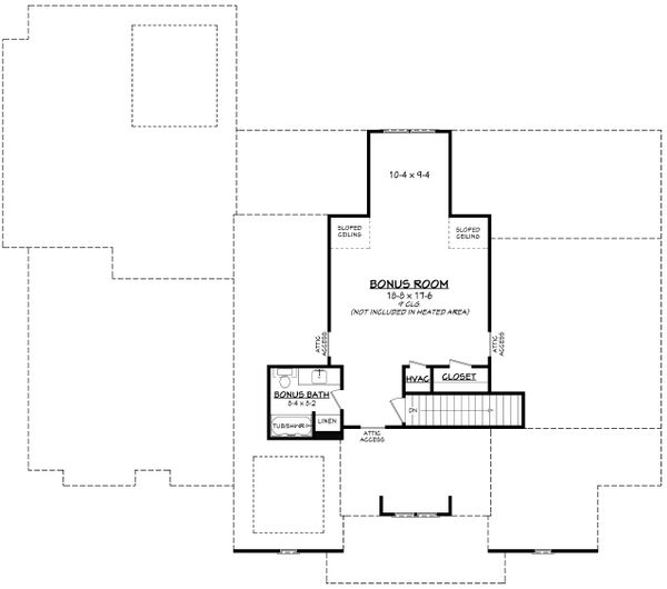 House Blueprint - Farmhouse Floor Plan - Other Floor Plan #430-249