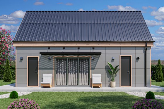 Contemporary Bungalow Plan