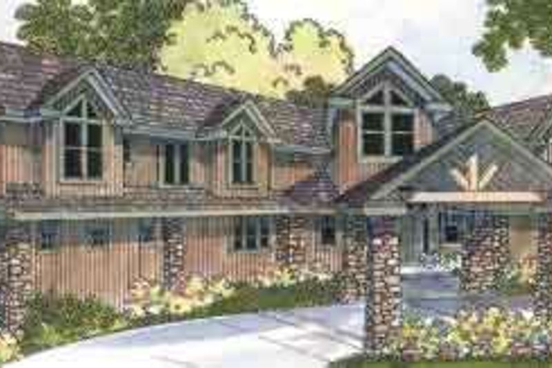 Home Plan - Craftsman Exterior - Front Elevation Plan #124-455