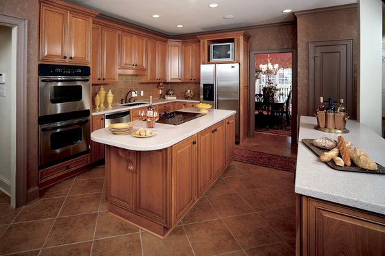 Interior - Kitchen for Country House Plan #929-12 - 4 bed, 3.5 bath
