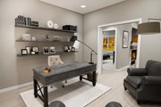 Bungalow Style House Plan - 4 Beds 3.5 Baths 2500 Sq/Ft Plan #51-1372 