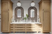 Mediterranean Style House Plan - 4 Beds 3.5 Baths 2987 Sq/Ft Plan #455-566 