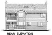 Traditional Style House Plan - 4 Beds 2.5 Baths 1885 Sq/Ft Plan #18-263 