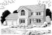Traditional Style House Plan - 3 Beds 2.5 Baths 2016 Sq/Ft Plan #75-165 