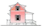 Cottage Style House Plan - 1 Beds 1 Baths 633 Sq/Ft Plan #514-8 