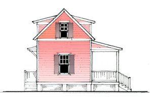 Exterior - Other Elevation 1 for Cottage House Plan #514-8 - 1 bed, 1 bath