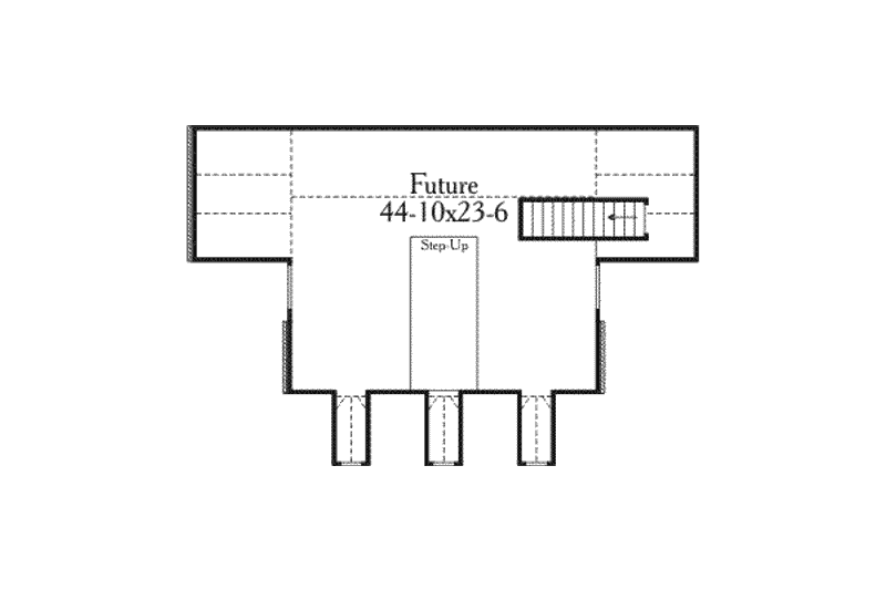 Dream House Plan - Floor Plan - Other Floor for European House Plan #406-240 - 3 bed, 2.5 bath