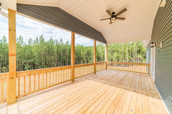 Exterior - Covered Porch for Country House Plan #1116-34 - 3 bed, 2.5 bath