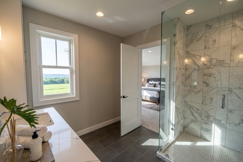 House Blueprint - Interior - Master Bathroom 1 for Farmhouse House Plan #51-1543 - 3 bed, 2.5 bath