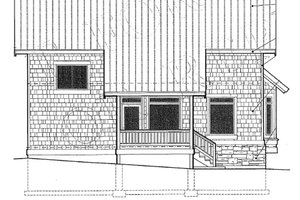 Exterior - Other Elevation for Traditional House Plan #48-302 - 1 bed, 1 bath