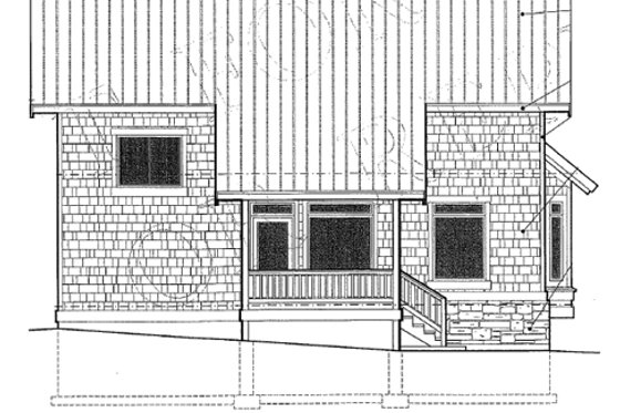 Exterior - Other Elevation for Traditional House Plan #48-302 - 1 bed, 1 bath