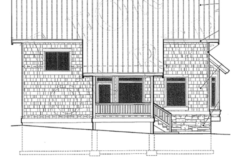 Dream House Plan - Exterior - Other Elevation for Traditional House Plan #48-302 - 1 bed, 1 bath
