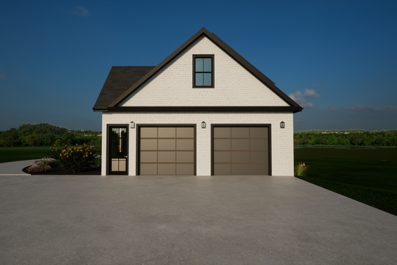 Exterior - Other Elevation 1 for European House Plan #1116-2 - 4 bed, 3.5 bath