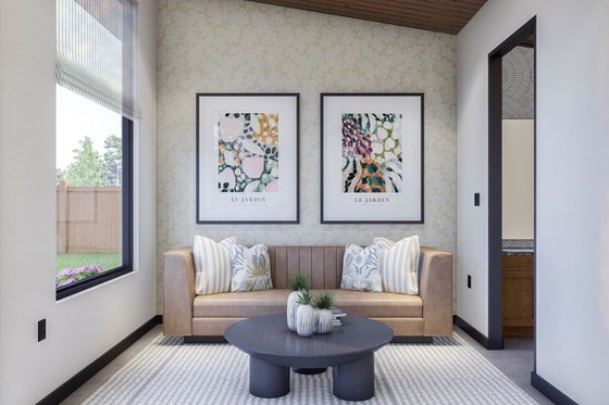 Interior - Other 1 for Modern House Plan #455-648, 1 bath