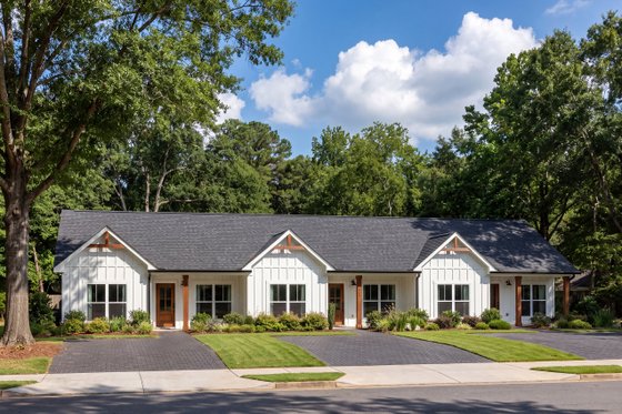 Exterior - Front Elevation 3 for Traditional House Plan #430-389 - 6 bed, 6 bath