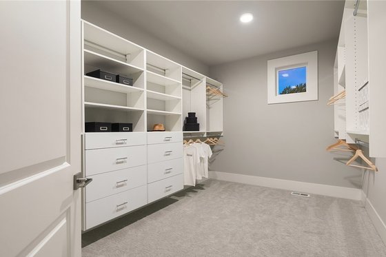 Interior - Master Bedroom 1 for Contemporary House Plan #1066-62 - 4 bed, 3.5 bath