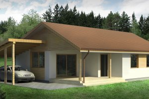 Bungalow Photo Plan #906-17