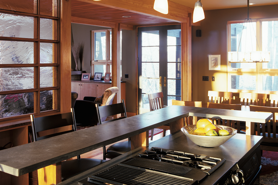 Interior - Kitchen for Contemporary House Plan #573-2 - 3 bed, 3 bath