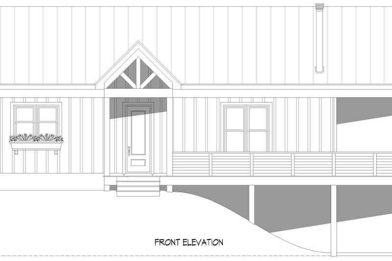 Dream House Plan - Exterior - Front Elevation 3 for Country House Plan #932-1270 - 4 bed, 2.5 bath