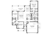 Farmhouse Style House Plan - 3 Beds 2 Baths 1555 Sq/Ft Plan #938-30 