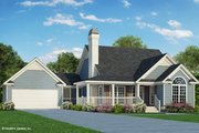 Country Style House Plan - 3 Beds 2 Baths 1246 Sq/Ft Plan #929-47 