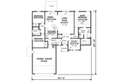 Traditional Style House Plan - 3 Beds 2 Baths 1544 Sq/Ft Plan #65-394 