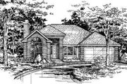 Traditional Style House Plan - 3 Beds 2 Baths 1431 Sq/Ft Plan #320-114 