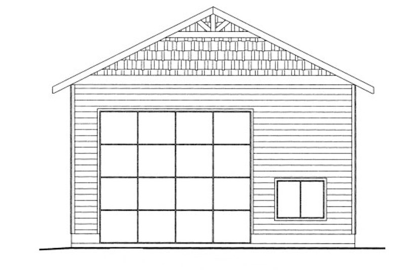 House Design - Traditional Exterior - Front Elevation Plan #117-719