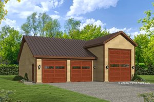 Traditional Exterior - Front Elevation Plan #932-680