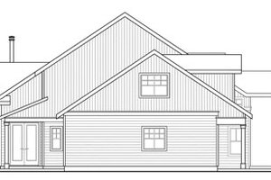 Exterior - Other Elevation for Craftsman House Plan #124-823 - 3 bed, 2.5 bath