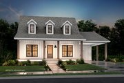 Country Style House Plan - 2 Beds 2 Baths 900 Sq/Ft Plan #430-3 