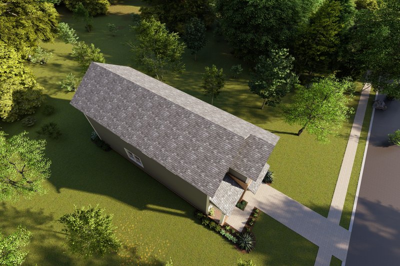 Home Plan - Exterior - Other Elevation 3 for Cottage House Plan #513-2220 - 3 bed, 2.5 bath