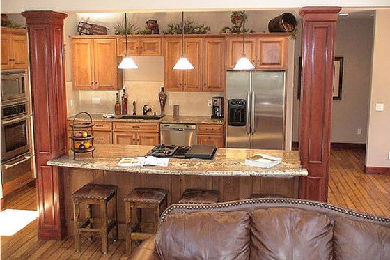 Interior - Kitchen for Craftsman House Plan #48-107 - 4 bed, 2.5 bath