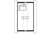 European Style House Plan - 0 Beds 0 Baths 704 Sq/Ft Plan #23-426 