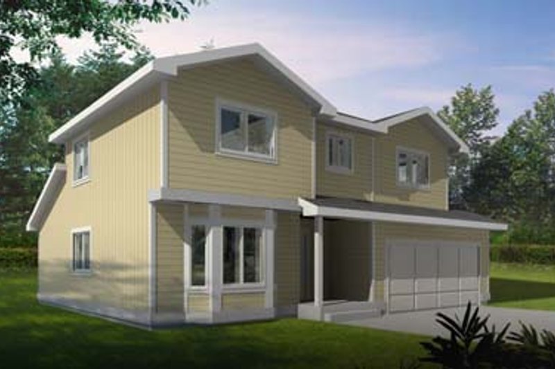 Home Plan - Traditional Exterior - Front Elevation Plan #95-229