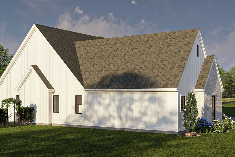 House Design - Exterior - Other Elevation 1 for Modern House Plan #455-371 - 3 bed, 2.5 bath