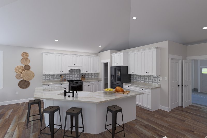 Home Plan - Interior - Kitchen for Craftsman House Plan #1060-503 - 2 bed, 2 bath