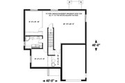 Modern Style House Plan - 2 Beds 1 Baths 1238 Sq/Ft Plan #23-2699 