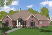 Traditional Style House Plan - 3 Beds 2.5 Baths 1862 Sq/Ft Plan #8-103 