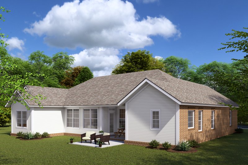 Dream House Plan - Exterior - Other Elevation 1 for Traditional House Plan #513-20 - 5 bed, 3 bath