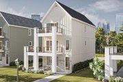 Farmhouse Style House Plan - 3 Beds 2.5 Baths 2096 Sq/Ft Plan #455-409 
