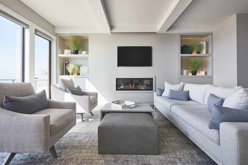 House Plan Design - Interior - Family Room for Contemporary House Plan #928-352 - 4 bed, 4.5 bath