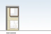 Modern Style House Plan - 2 Beds 1.5 Baths 670 Sq/Ft Plan #469-2 