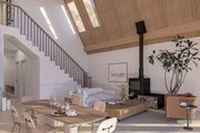 Cabin Style House Plan - 3 Beds 2 Baths 2002 Sq/Ft Plan #1114-7 