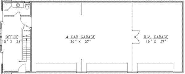 Home Plan - Traditional Floor Plan - Main Floor Plan #117-253