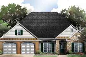 Traditional Exterior - Front Elevation Plan #21-179
